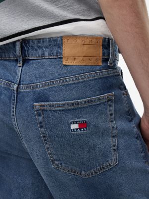 Мужские джинсы Tommy Jeans Loose Straight Carpenter Jean, цвет: Джинсовый средний — фото 4