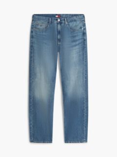 Tommy Jeans Linen-Blend Loose Jean — Medium Wash Denim 5