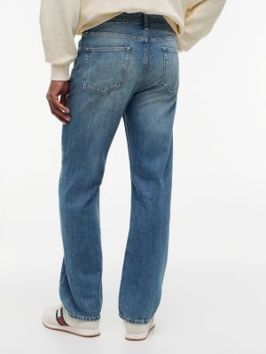 Мужские джинсы Tommy Hilfiger Tommy Jeans Linen-Blend Loose Fit Jean — фото 4