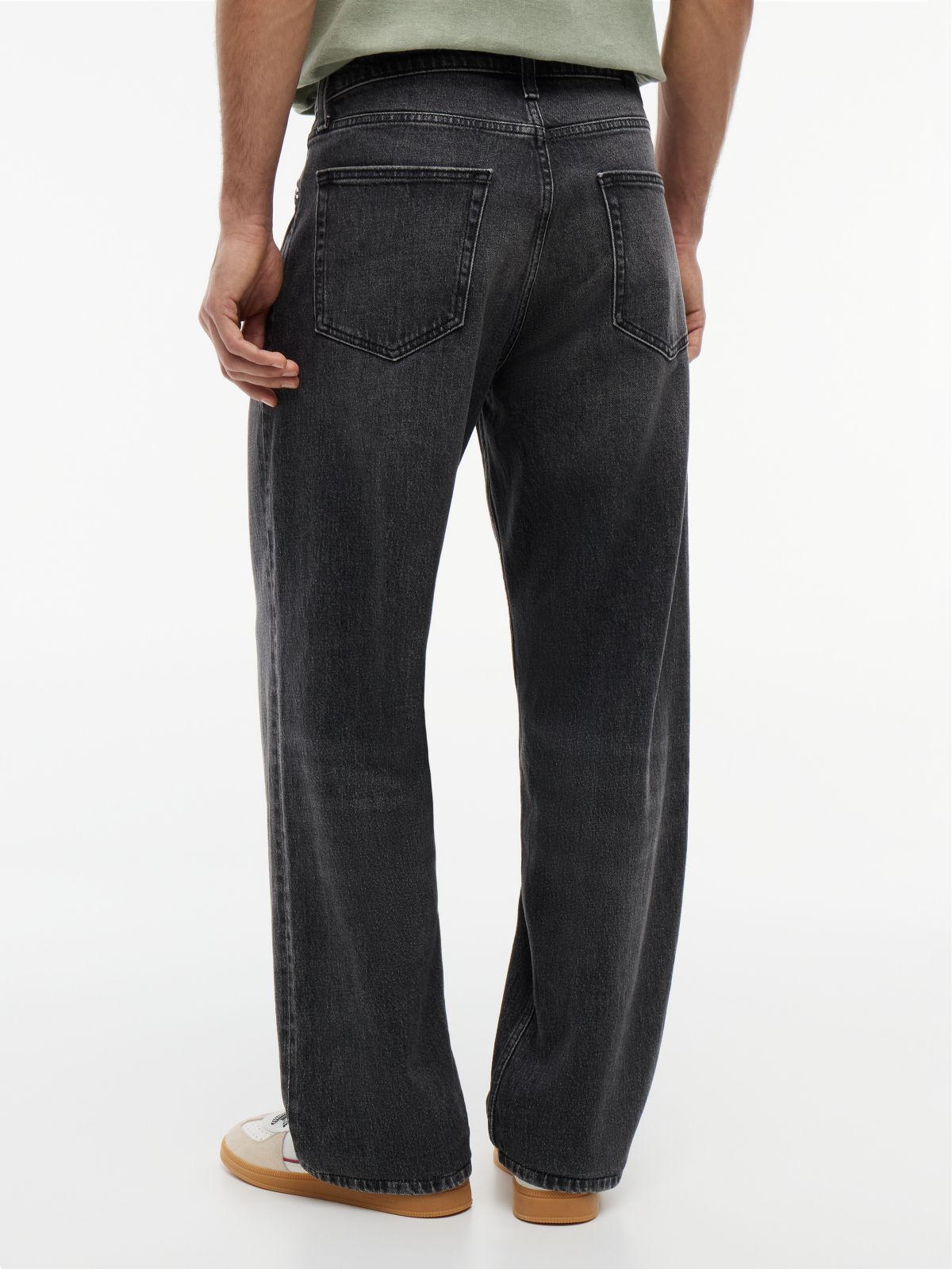 Tommy Jeans Relaxed Straight Jean — Denim Black