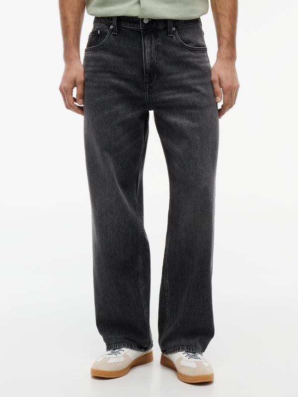 Tommy Jeans Relaxed Straight Jean — Denim Black