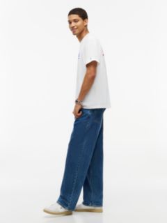 Tommy Jeans Relaxed Straight Jean — Medium Wash Denim 4