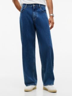 Tommy Jeans Relaxed Straight Jean — Medium Wash Denim 1