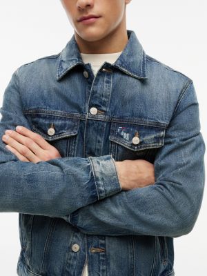 Женские куртки Tommy Hilfiger Tommy Jeans Distressed Denim Jacket — фото 3