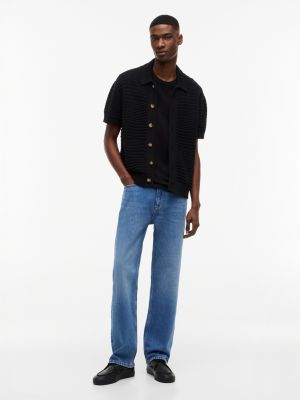 Мужские кардиганы Tommy Hilfiger Tommy Jeans Crochet Shirt Cardigan — фото 2