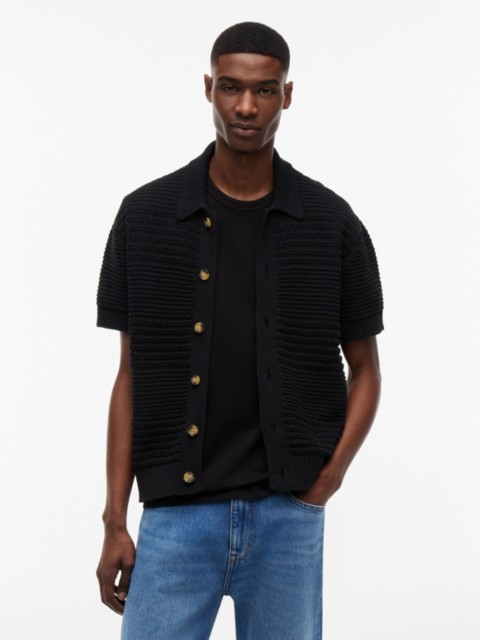 Мужские кардиганы Tommy Hilfiger Tommy Jeans Crochet Shirt Cardigan