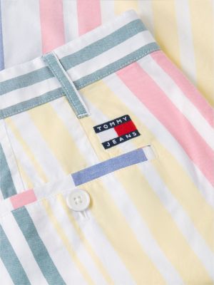 Мужские джинсы Tommy Hilfiger Tommy Jeans Striped Oxford Short — фото 6