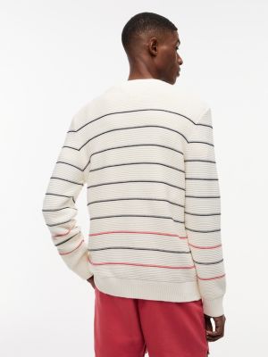 Мужские джинсы Tommy Hilfiger Tommy Jeans Slim Fit Striped Sweater — фото 4