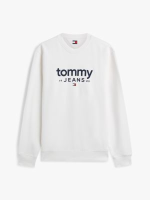 Мужские джинсы Tommy Hilfiger Tommy Jeans Logo Sueded Sweatshirt — фото 5