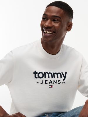 Мужские джинсы Tommy Hilfiger Tommy Jeans Logo Sueded Sweatshirt — фото 3
