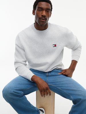 Мужские джинсы Tommy Jeans Loose Jean, цвет: Средняя варка джинсовый — фото 4