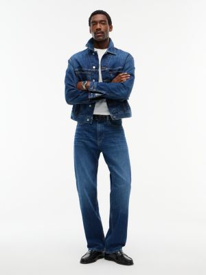 Мужские джинсы Tommy Jeans Loose, цвет: Джинсовый тёмный — фото 2