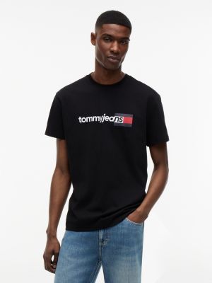 Tommy Jeans Logo T-Shirt, Black