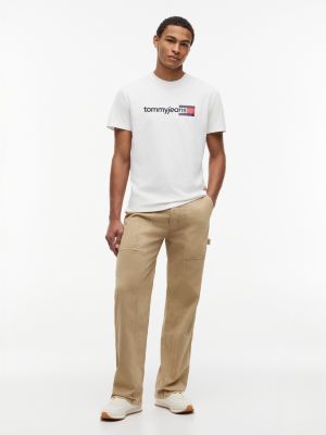 Мужские футболки Tommy Hilfiger Tommy Jeans Logo T-Shirt — фото 2