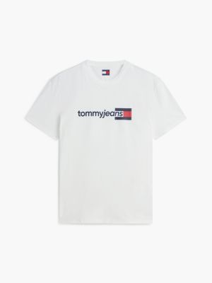 Мужские футболки Tommy Hilfiger Tommy Jeans Logo T-Shirt — фото 5