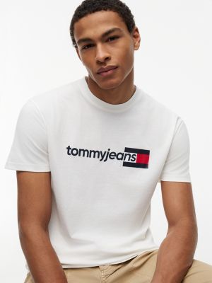 Мужские футболки Tommy Hilfiger Tommy Jeans Logo T-Shirt — фото 3