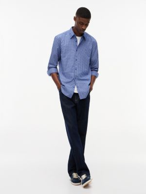 Мужские рубашки Tommy Hilfiger Tommy Jeans Regular Fit Twill Shirt — фото 2
