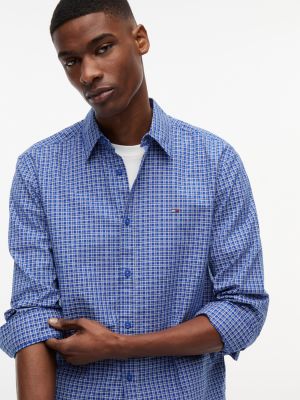 Мужские рубашки Tommy Hilfiger Tommy Jeans Regular Fit Twill Shirt — фото 3