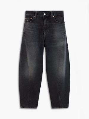 Мужские джинсы Tommy Jeans Lightweight Barrel Jean, цвет: Джинсовый чёрный — фото 8