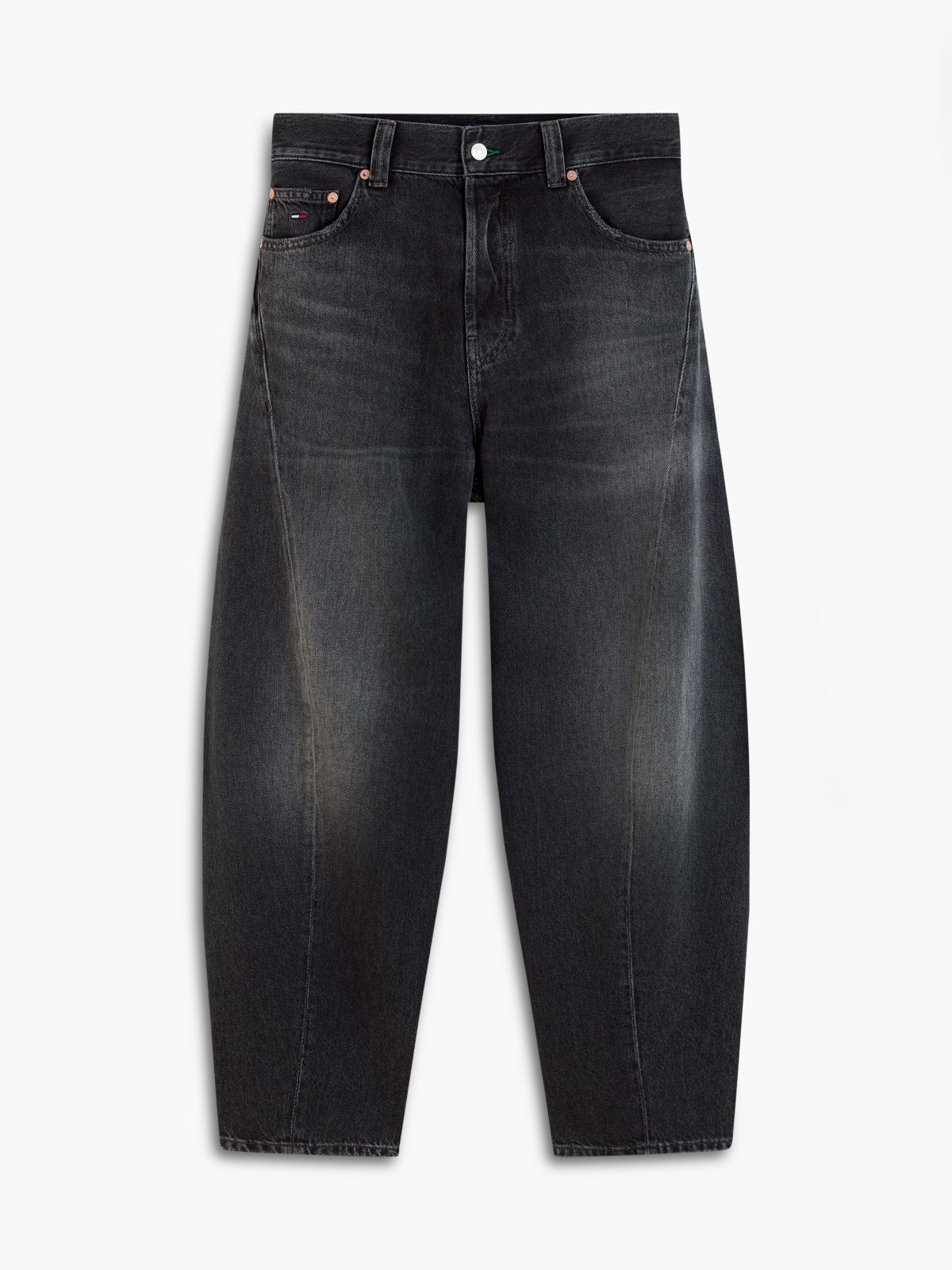 Tommy Jeans Lightweight Barrel Jean — Denim Black