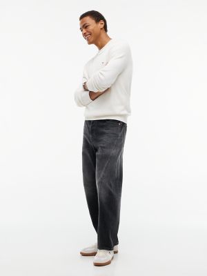 Мужские джинсы Tommy Jeans Lightweight Barrel Jean, цвет: Джинсовый чёрный — фото 3