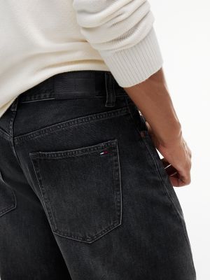 Мужские джинсы Tommy Jeans Lightweight Barrel Jean, цвет: Джинсовый чёрный — фото 6