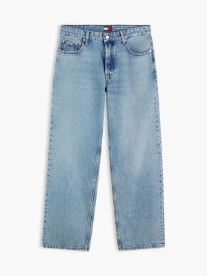Мужские джинсы Tommy Jeans Lightweight Loose Straight Jean, цвет: Джинсовый светлый — фото 6