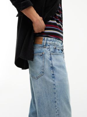 Мужские джинсы Tommy Jeans Lightweight Loose Straight Jean, цвет: Джинсовый светлый — фото 4