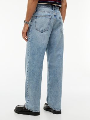Мужские джинсы Tommy Jeans Lightweight Loose Straight Jean, цвет: Джинсовый светлый — фото 5
