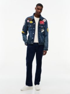 Tommy Jeans Allover Patch Denim Jacket — Denim Dark 2