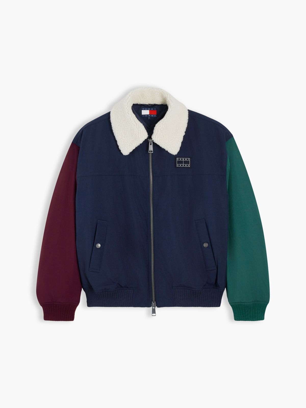 Tommy Jeans Relaxed Aviator Jacket — Dark Blue