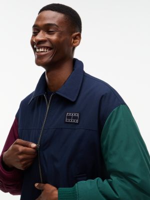 Мужская куртка Tommy Jeans Relaxed Aviator, цвет: Тёмный синий — фото 3