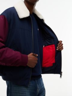 Tommy Jeans Relaxed Aviator Jacket — Dark Blue 4