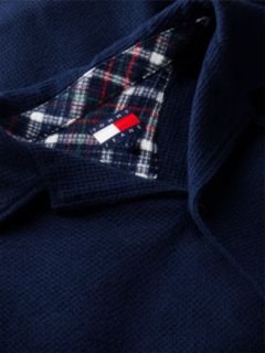 Tommy Jeans Boxy Brushed Waffle Shirt — Dark Blue 6