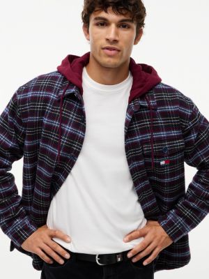 Мужские джинсы Tommy Hilfiger Tommy Jeans Hooded Overshirt — фото 3