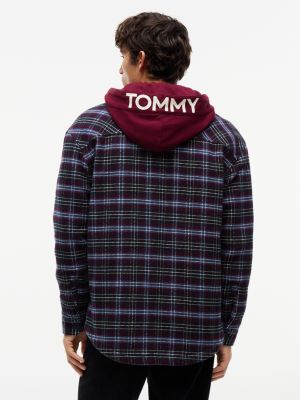 Мужские джинсы Tommy Hilfiger Tommy Jeans Hooded Overshirt — фото 4