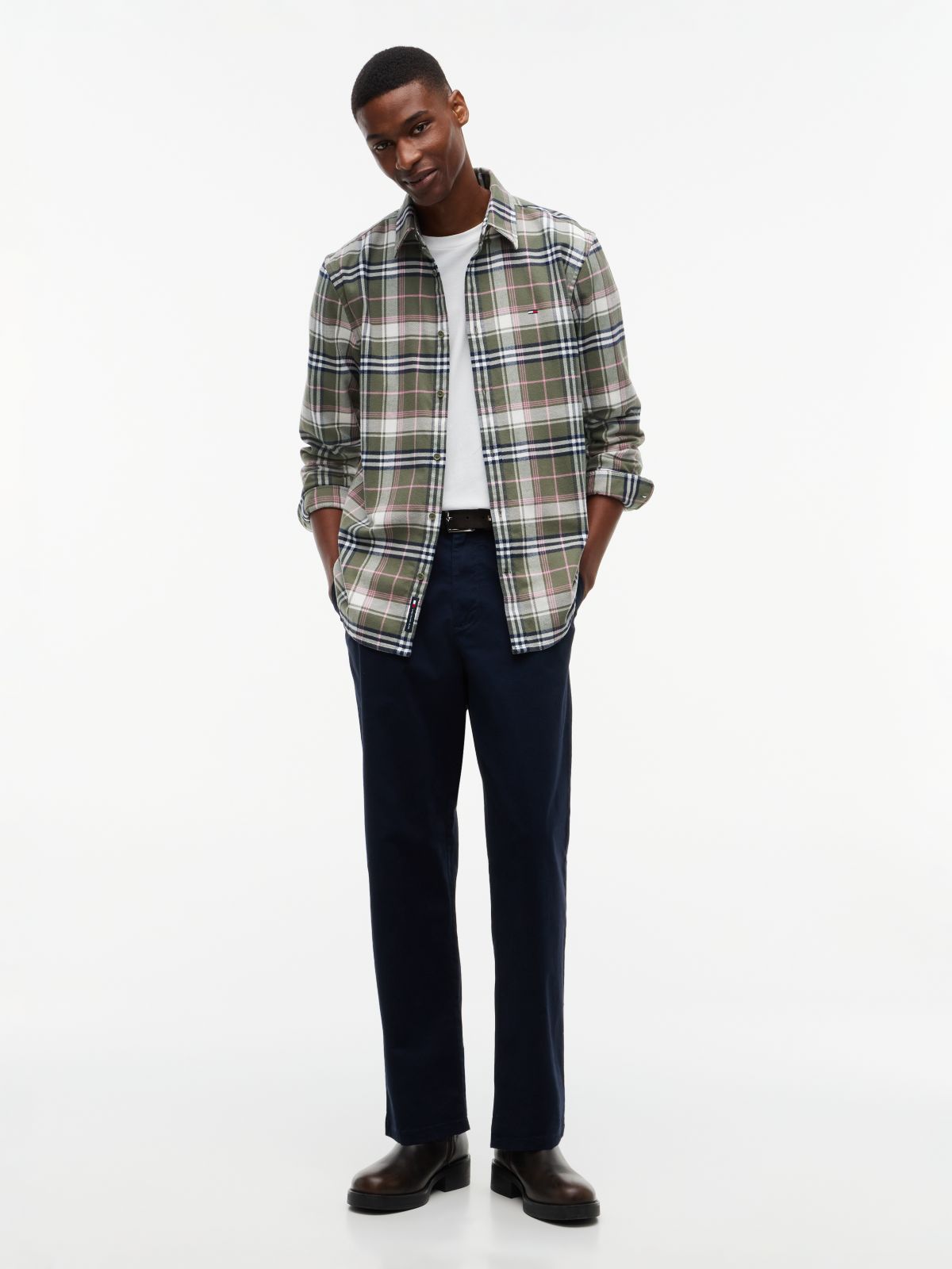 Tommy Jeans Brushed Check Flannel Shirt — Rocky Mountain
