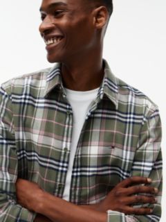 Tommy Jeans Brushed Check Flannel Shirt — Rocky Mountain 3