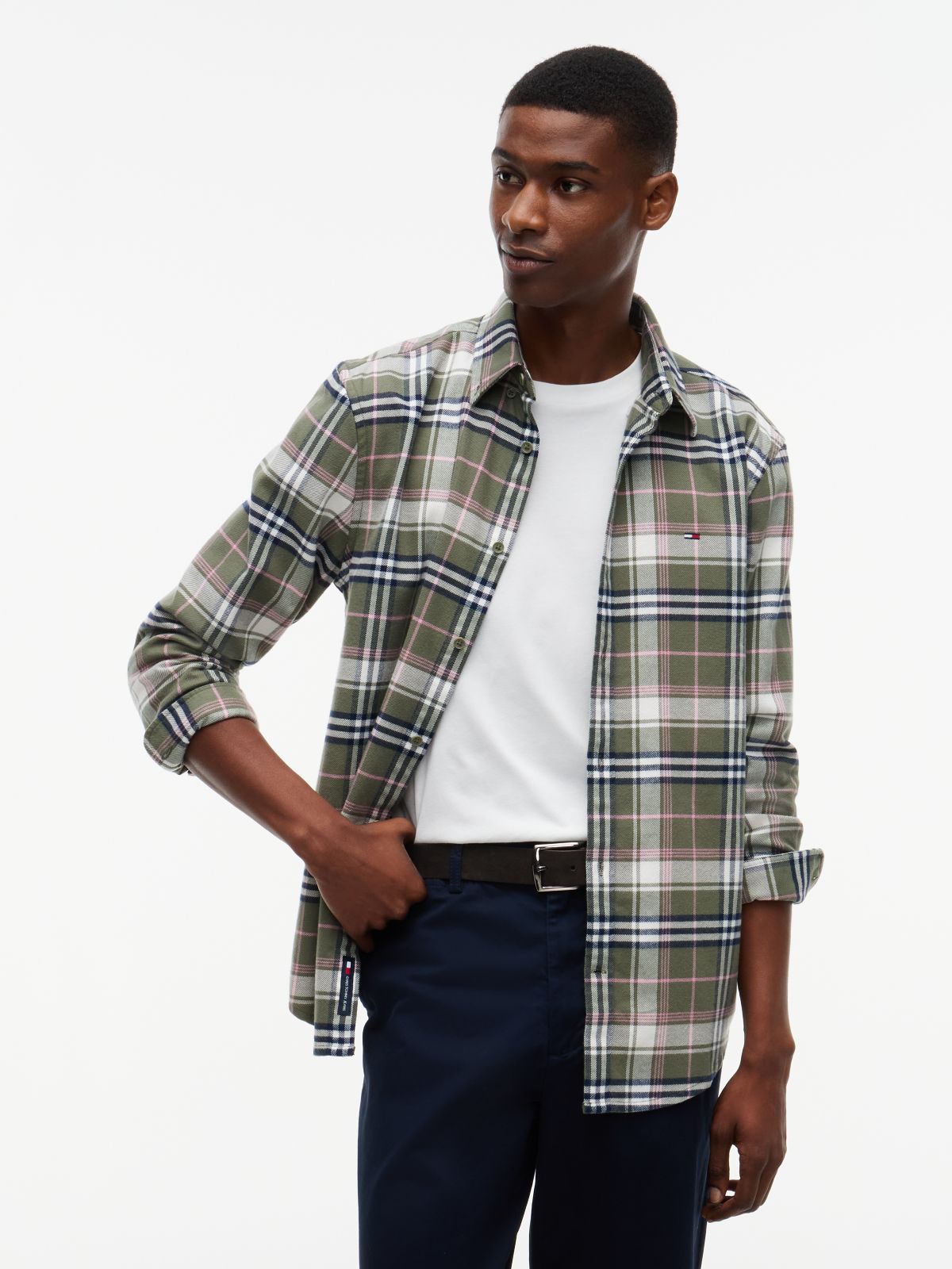 Tommy Jeans Brushed Check Flannel Shirt — Rocky Mountain