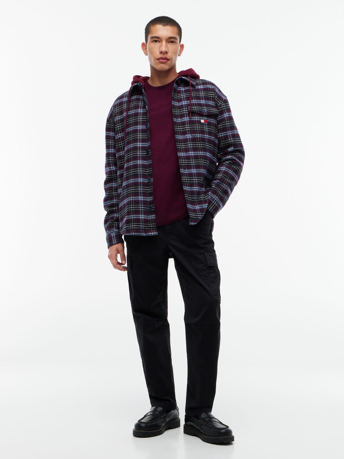 Tommy Jeans Tapered Cargo Jogger — Black