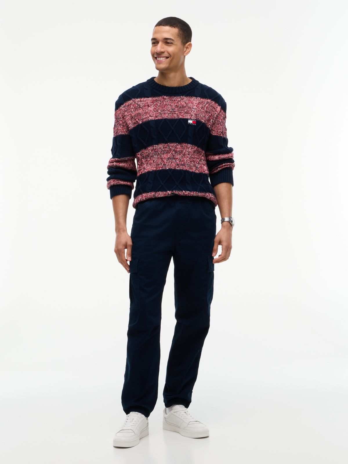 Tommy Jeans Tapered Cargo Jogger — Dark Blue