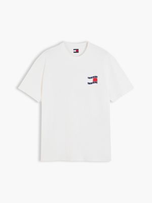 Мужские футболки Tommy Hilfiger Tommy Jeans Wavy Flag Logo T-Shirt — фото 5