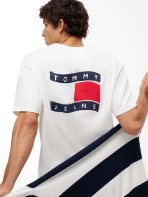 Мужские футболки Tommy Hilfiger Tommy Jeans Wavy Flag Logo T-Shirt — фото 3