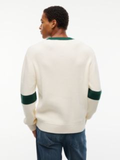 Tommy Jeans Varsity Tommy Logo Sweater — Cream 4