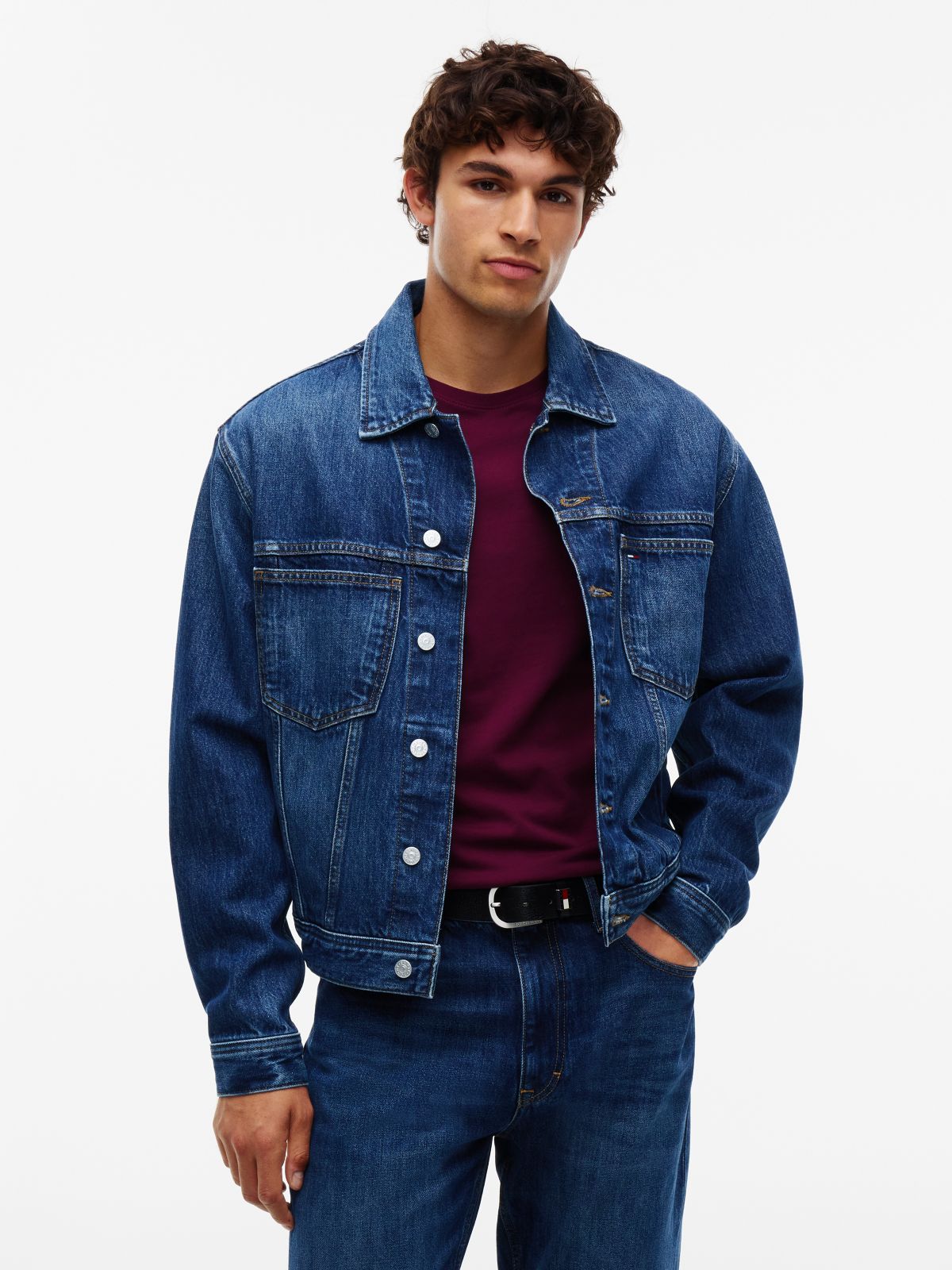 Tommy Jeans Archive Denim Jacket — Denim Dark