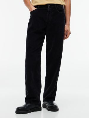 Tommy Jeans Relaxed Corduroy 5-Pocket Pant, Black