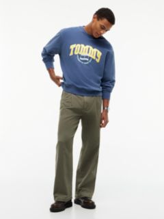 Tommy Jeans Garment-Dyed Sweatshirt — Dark Blue 2
