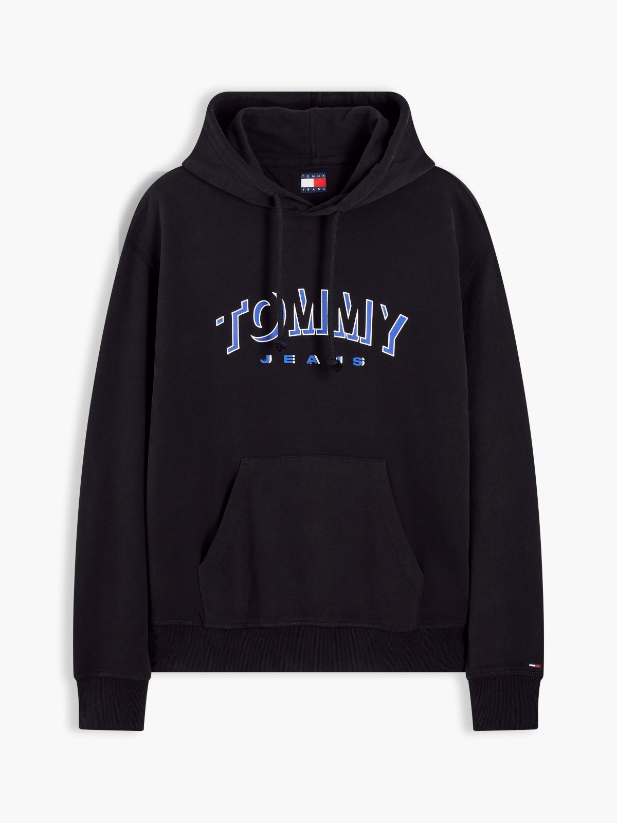 Tommy Jeans Shadow Logo Hoodie — Black