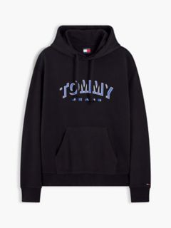 Tommy Jeans Shadow Logo Hoodie — Black 5