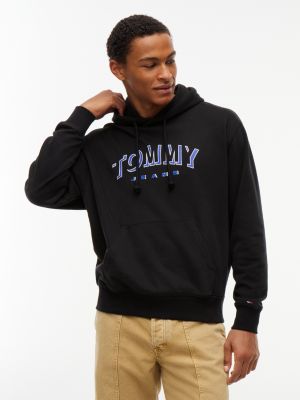Tommy Jeans Shadow Logo Hoodie, Black